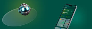 Background image of the Solven Aurmere trading platform hero section